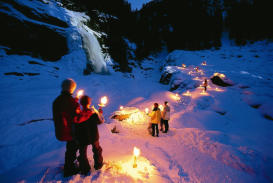 Fackelwanderung in der Goldberggruppe